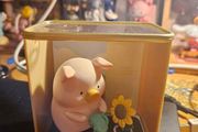 cute pig spam figurine