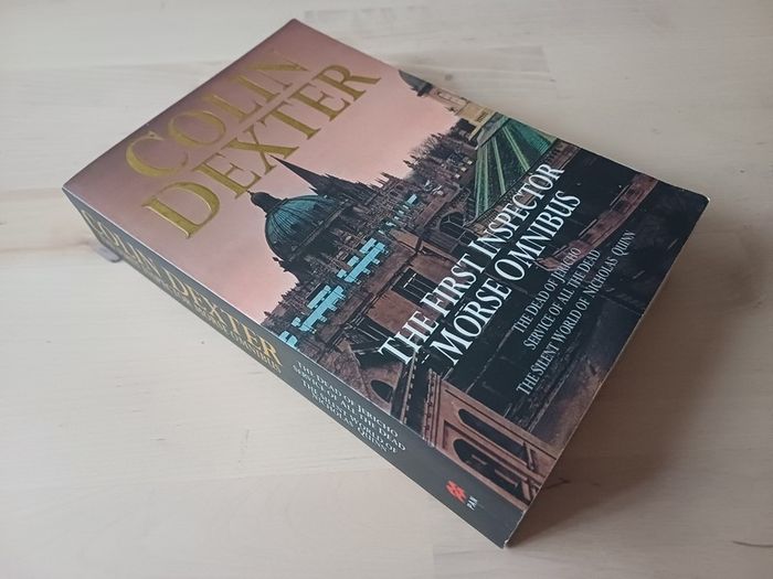 First Inspector Morse Omnibus by Colin Dexter (Murder Mystery Paperback 1998)