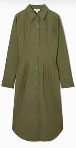 COS Waisted Midi Dress