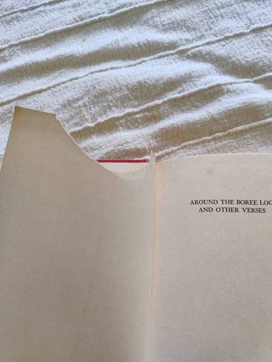 Around the Boree Log and other verses by John O Brien 1961 hardback with dustcover in good condition with some signs of wear on the dustcover see photos FREE STANDARD POSTAGE INCLUDED