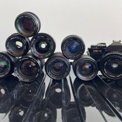 Chinon camera & 9x lenses Pentax K mount
