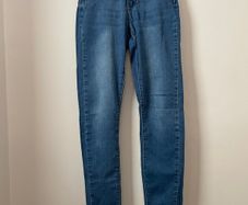 DIESEL JEANS High Waist Skinny Leg Bum Lift Blue Size 26/32!