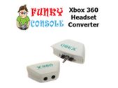 Xbox 360 Wireless Controller Earphone Headphones Headset Mic Convertor Adapter