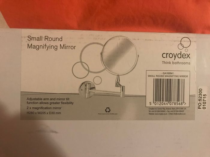 Round Magnifying Mirror