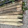 Wooden Posts & Chain Link Image 2