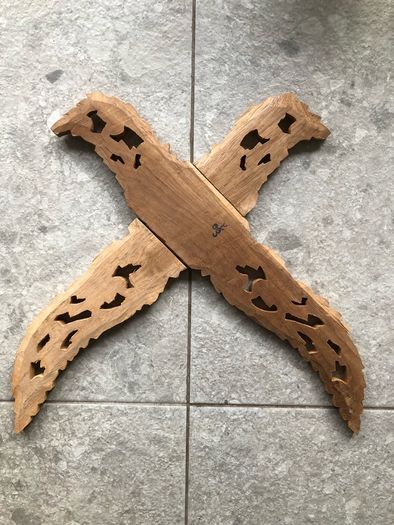 Vintage Thai Lanna Hand Carved Kalae