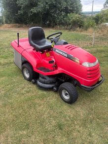 Honda ride on lawnmower