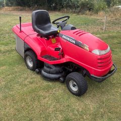 Honda ride on lawnmower