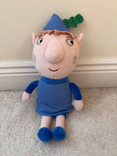 Ben & Holly's Little Kingdom Ben the Elf Soft Plush approx. 35 cm. (with legs and hat) Used Please see photos