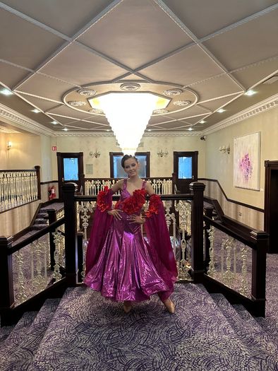 Ballroom dance dress