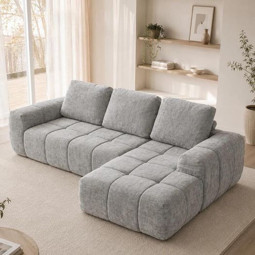 Softy Compressed Sectional sofa c/w chaise