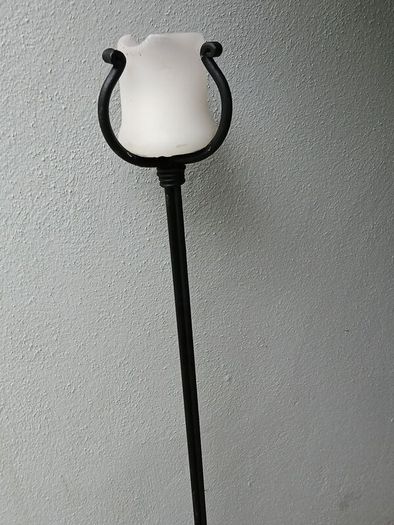 BARGAIN!!! Heavy Wrought Iron Candle Holder