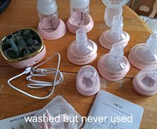 baby items and clothing