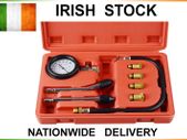 Petrol Engine Compression Tester Kit Set For Cars and Motorcycles