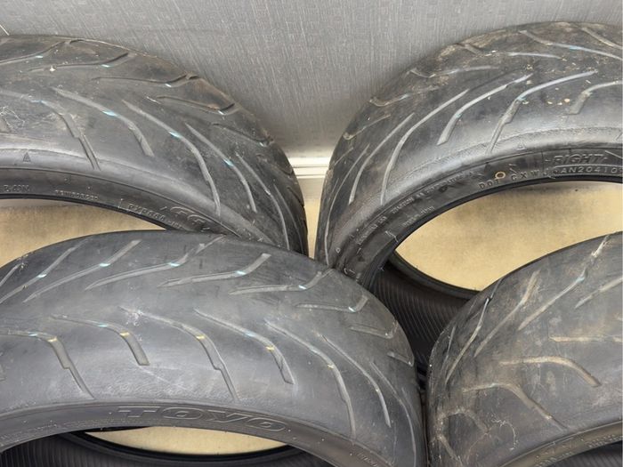 Toyo Proxes R888 semi slick tyres, 205/40 ZR17 84W