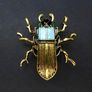 Beetle Scarab Brooch Pin Image 2
