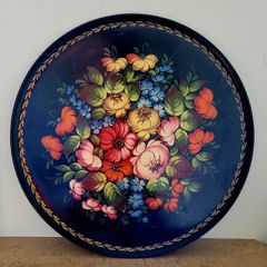 Vintage toleware tray
