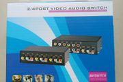 4 port analogue video &amp; audio switch
