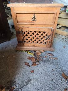 Antique Pine Locker