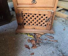 Antique Pine Locker