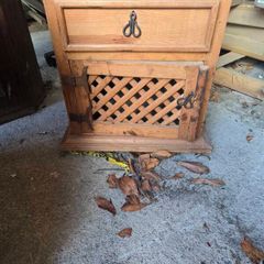 Antique Pine Locker
