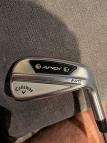 Callaway Apex Pro irons 5-PW