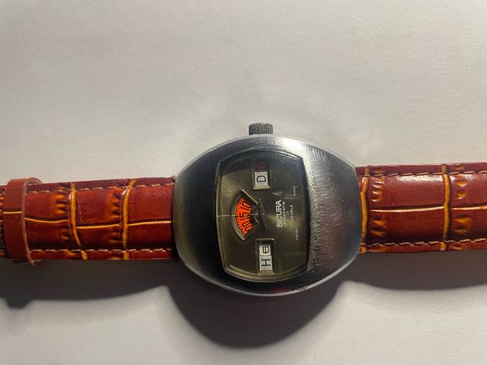 Vintage Sicura Jump Hour (swiss made)