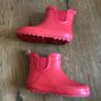 Girl's Red Chelsea Wellies | Uk 9 | EUR 27 Image 4