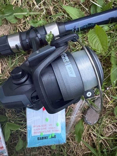 Fishing Reel Rod Saltwater Freshwater Ready To Go Sea Lake River Canal Mackerel Pollock All Round