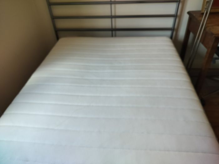 Ikea Double mattress, almost new (spare room)
