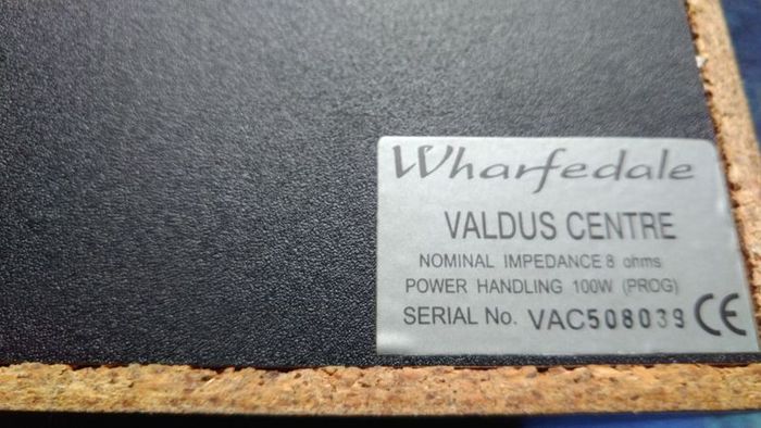 Wharfedale Valdus centre speaker vintage On3n3ss