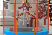 Rebounder Trampoline Indoor Outdoor for Kids Ages 1-8