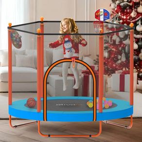Rebounder Trampoline Indoor Outdoor for Kids Ages 1-8