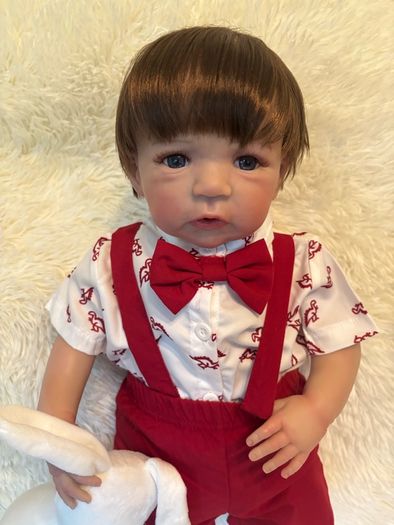 Reborns By Laura.  Cheeky, Chappy Alfie is back! 24inch Heavy, Weighted Reborn Doll
