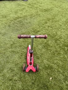 red micro scooter