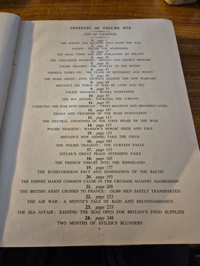 1947. The Second Great War. A standard history. VOL 1 John Hammerton