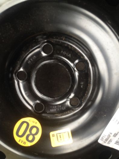 opel astra spare wheel 5x105