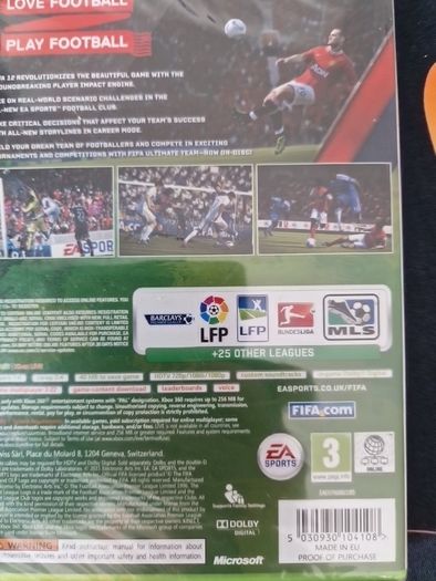 Brand New Fifa 12  Xbox360 Games Original