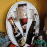 wine case with vintgae bottles. Image 2