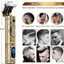 Hair Clippers Men,Cordless Beard Trimmer,Professional Clippers Grooming Kit,Precision T-Blade Mens Trimmer with LED Image 3