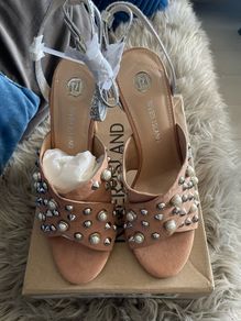 BNWT river island heels pink size 6