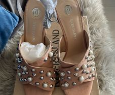 BNWT river island heels pink size 6
