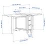 IKEA Norden Gateleg Table Image 10