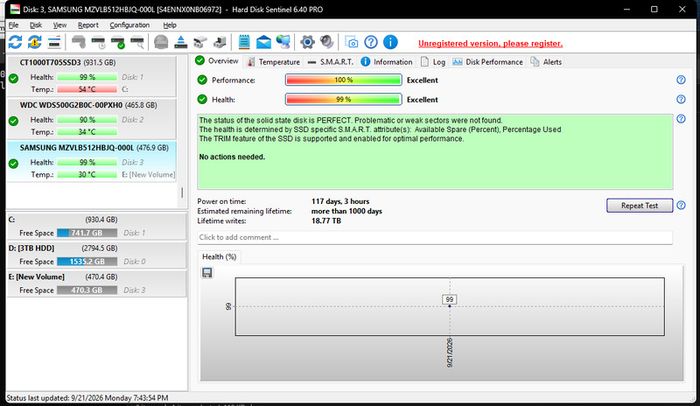 Samsung Pm981 512gb Nvme M.2 Ssd