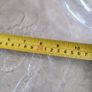 Vintage 4 DIFFERENT  Large  Clear Pressed Glass Serving Plate Image 6