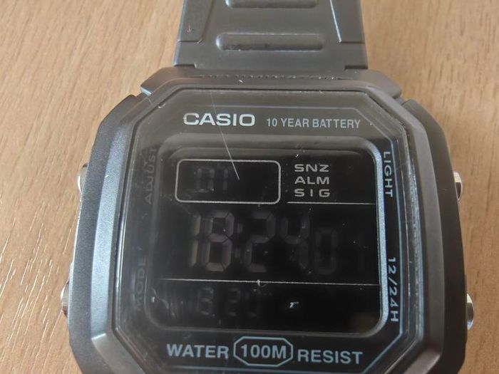 Casio W800H Digital Watch Great Condition