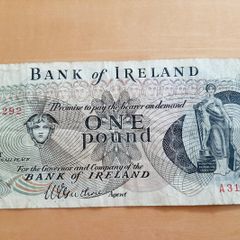 Bank of Ireland note 1977