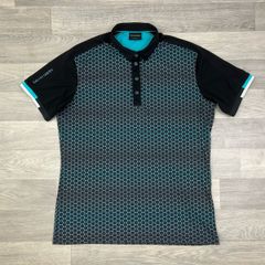 Galvin Green Patterned Golf Polo Shirt Mens Medium