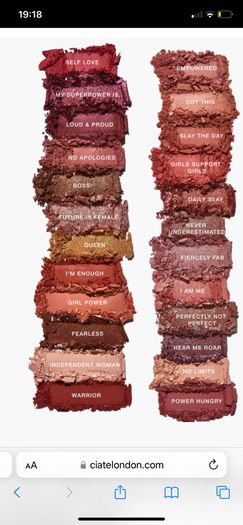 Ciate London Im a woman palette