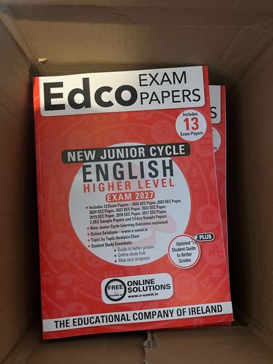 Edco English Higher Exam Papers